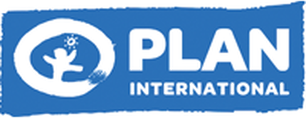 Logo of Plan International, featuring a stylized graphic of a child within a blue circle, accompanied by the name "PLAN INTERNATIONAL" in bold lettering.