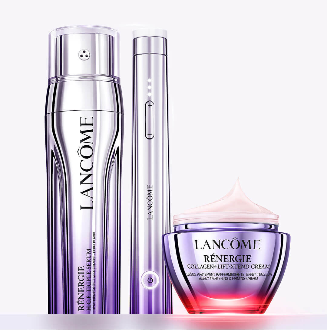 Lancome renergie visual a bőrapolasi illusztraciohoz