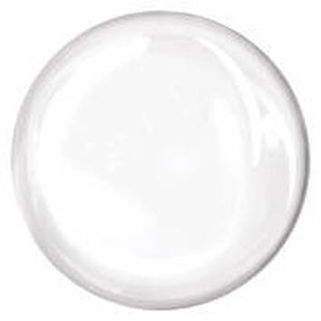 Feher, sima feluletu ures tanyer, vilagos hatterrel.